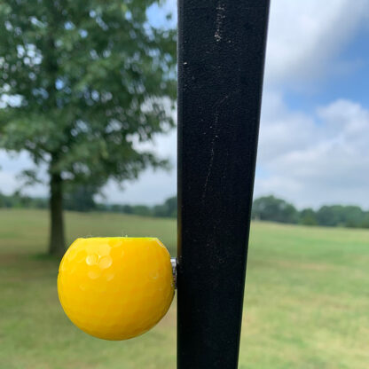 Yellow major brand cigar ball side view