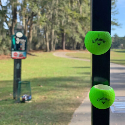 Numbers matching premium quality green Callaway Cigar Balls pair