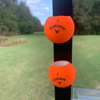 Orange Calloway 2 Cigar Balls Pair